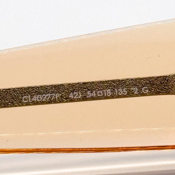 NEW CELINE CL40277F 42J WOMEN ORANGE BROWN SUNGLASSES CELINE - Picture 11 of 13